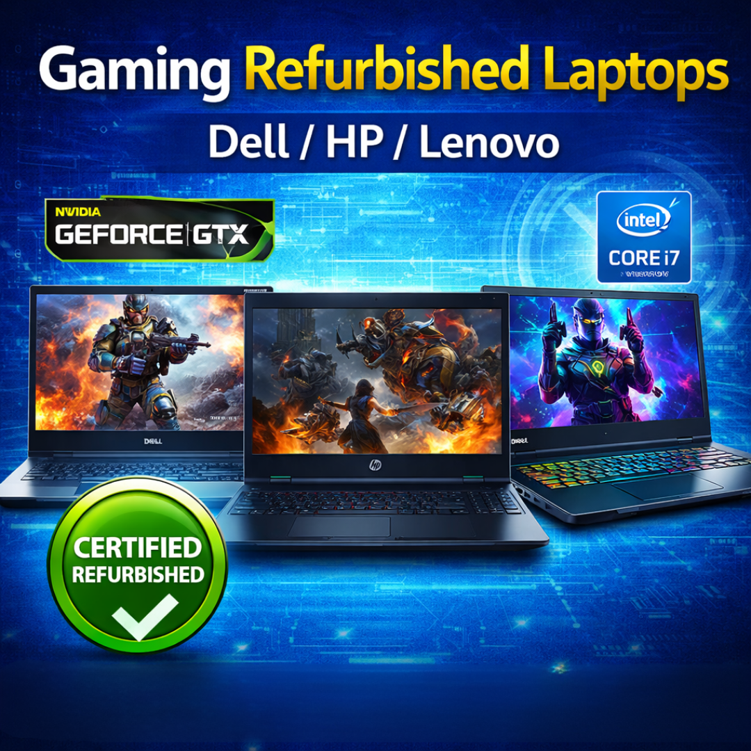 Gaming Refurbished Laptops 